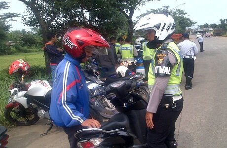 Polisi Amankan 10 Motor Bodong